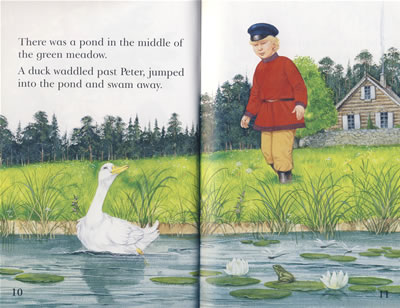 彼得与狼。图片