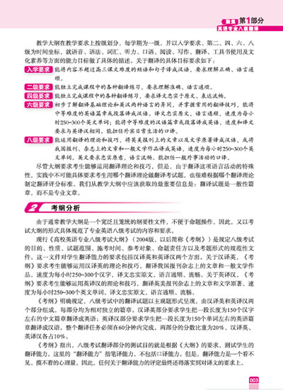 (2013)冲击波系列·英语专业八级翻译(权威解