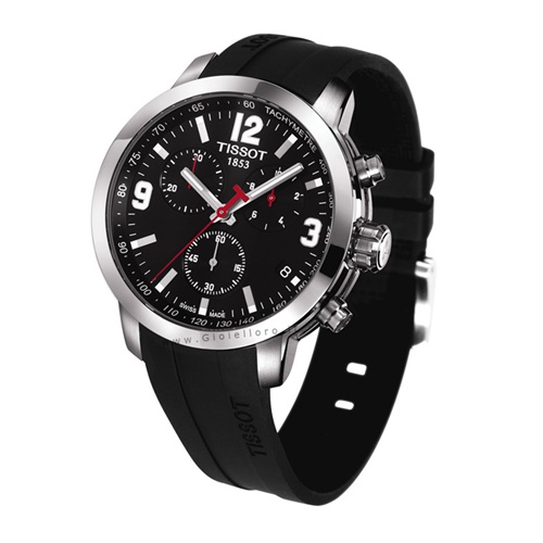 天梭(tissot)prc200机械男表t055.427.17.057.00运动手表