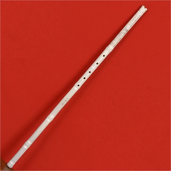 【玉屏箫笛】 紫竹白色高级入门洞箫