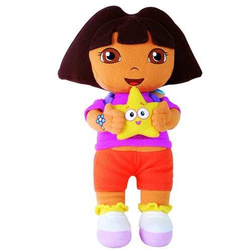 dora 朵拉 毛绒系列 可爱抱星朵拉 盒装 30cm x 14cm