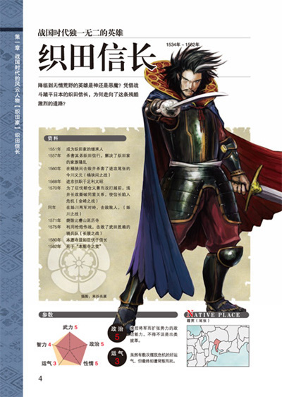 图说日本战国武将