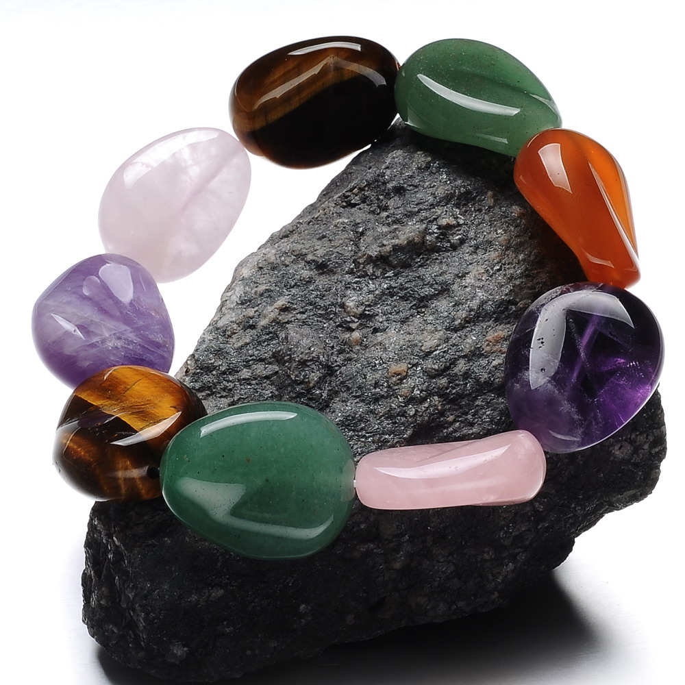 lux-women时来运转五行石开运手链-五彩人生